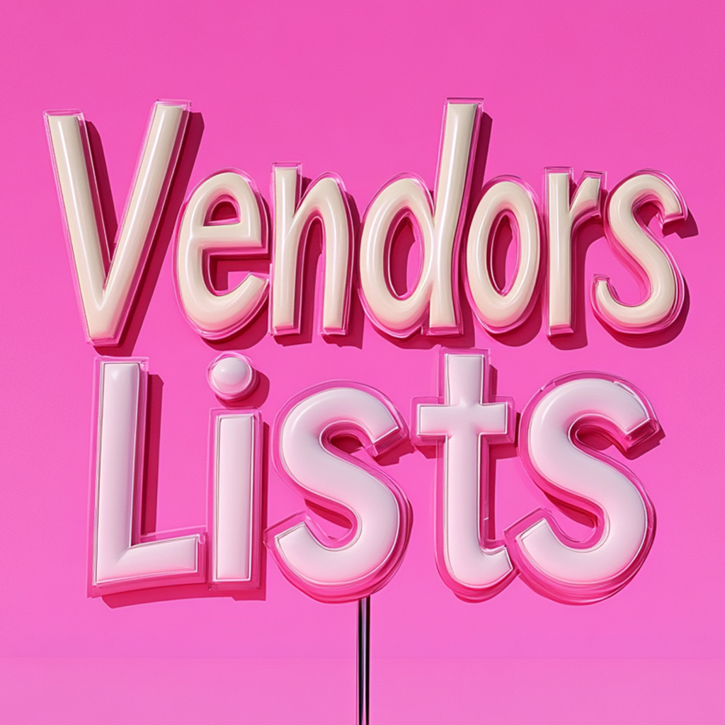 Vendors Lists